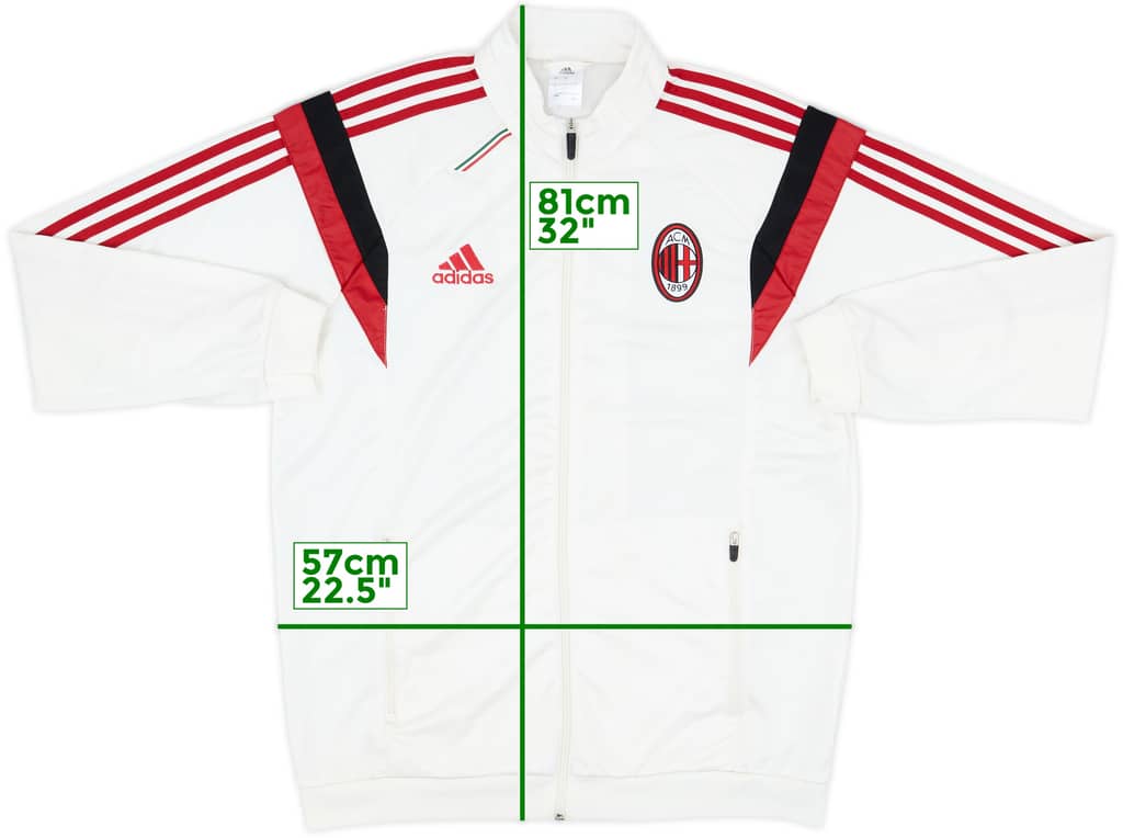 2014-15 AC Milan adidas Track Jacket - 7/10 - (L)