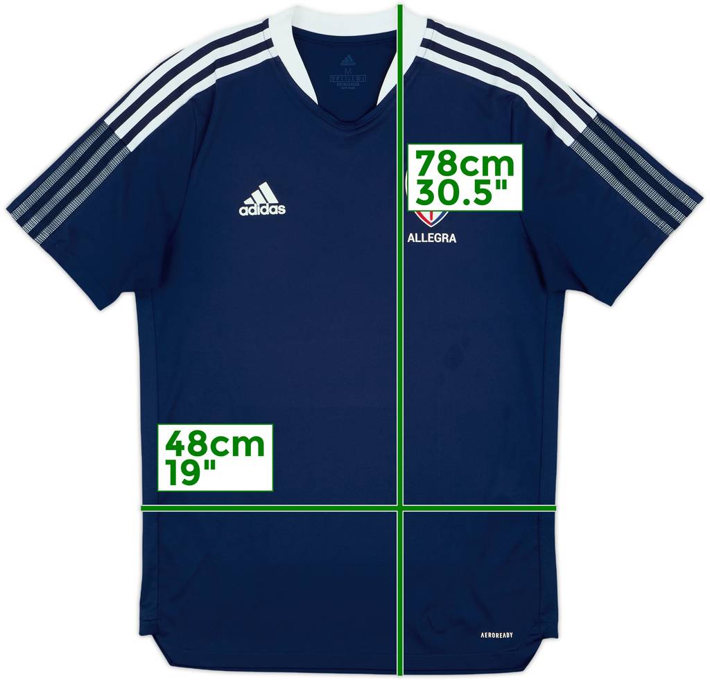 2020-21 Cagliari adidas Training Shirt - 9/10 - (M)