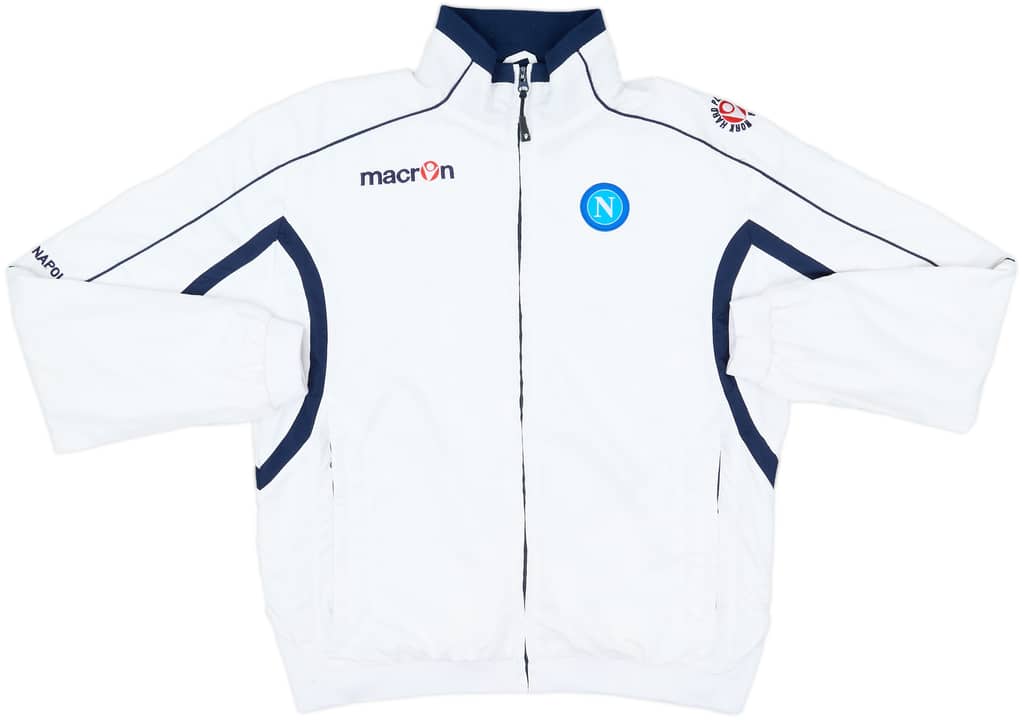 2009-10 Napoli Macron Track Jacket - 8/10 - (M)