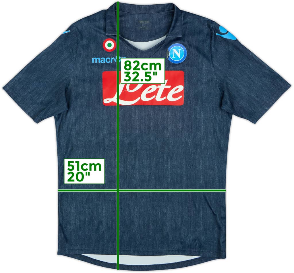 2013-14 Napoli Basic Away Shirt - 4/10 - (L)