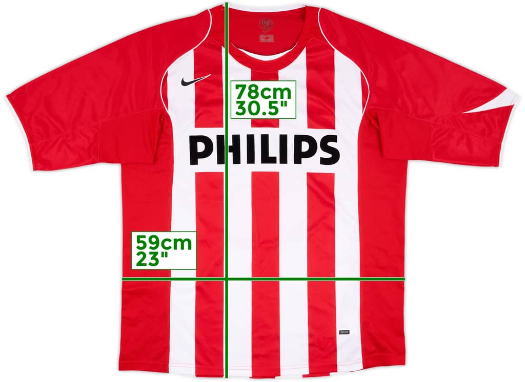 2004-06 PSV Home Shirt - 8/10 - (XL)