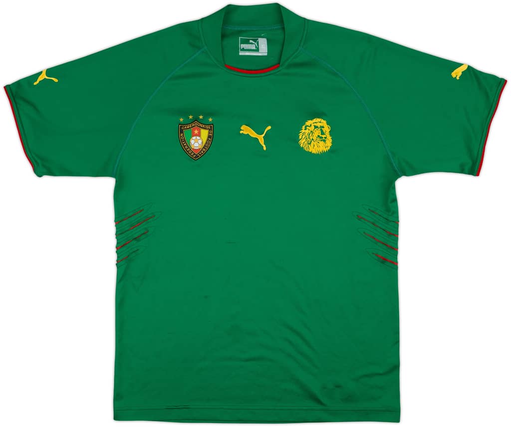 2004-06 Cameroon Home Shirt - 8/10 - (XL)