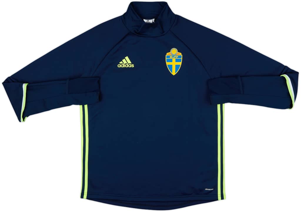 2016-17 Sweden adidas Drill Top - 8/10 - (M)