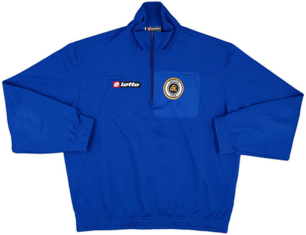 2012-13 Spezia Lotto 1/4 Zip Drill Top - 8/10 - (L)