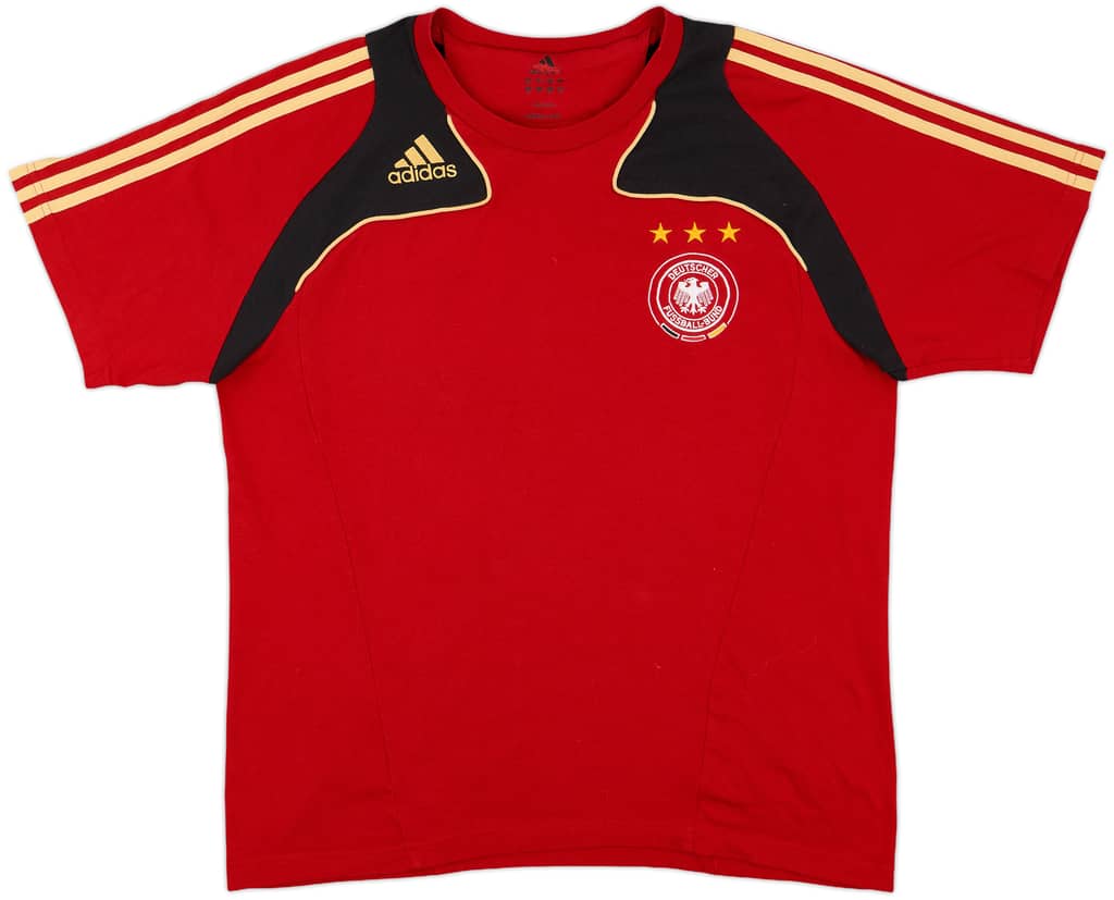 2007-08 Germany adidas Cotton Tee - 8/10 - (L)