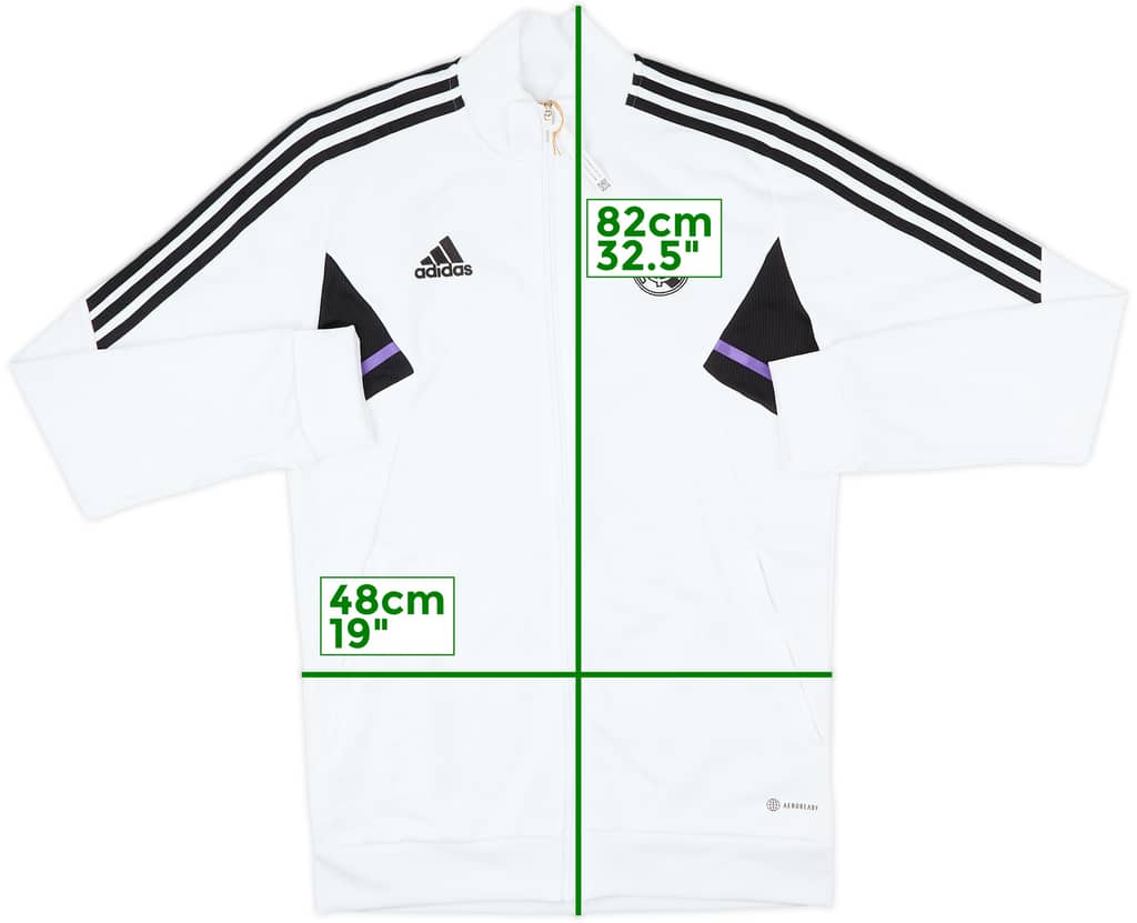 2022-23 Real Madrid adidas Track Jacket - 9/10 - (M)