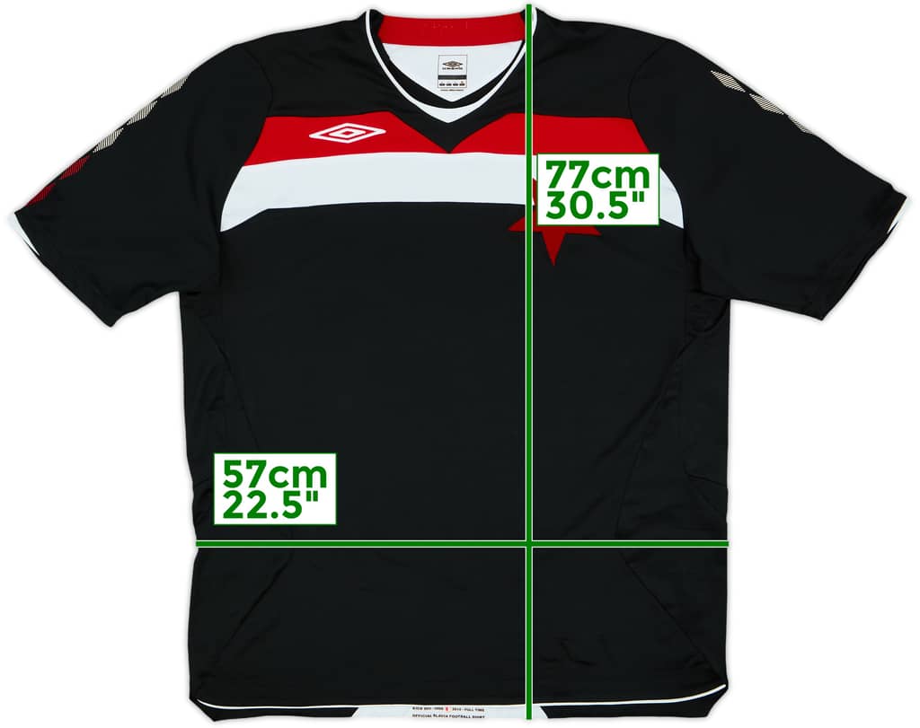 2008-09 Slavia Prague Away Shirt - 9/10 - (L)