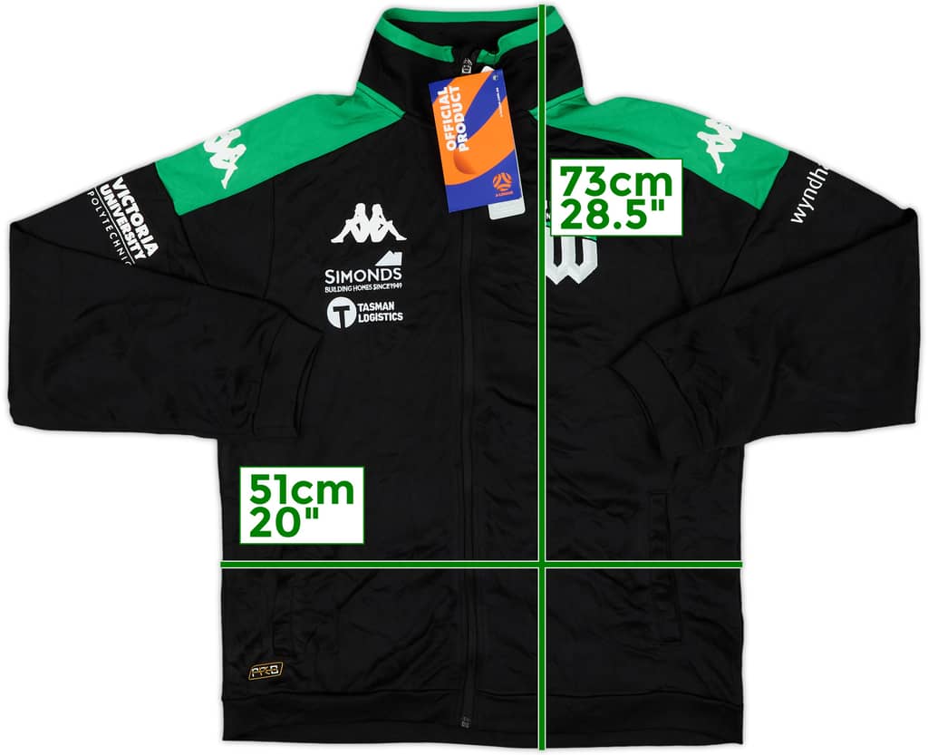 2020-21 Western United Kappa Track Jacket (M)