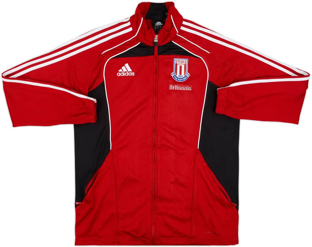2009-10 Stoke City adidas Track Jacket - 6/10 - (M)