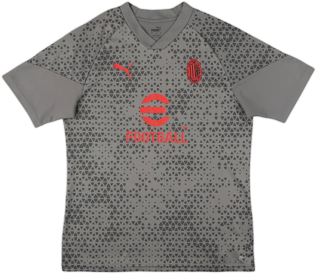 2023-24 AC Milan Puma Training Shirt - 9/10 - (L)