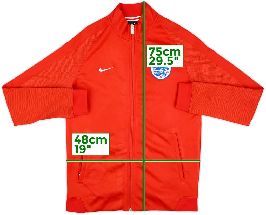 2016-17 England Nike Track Jacket - 6/10 - (M)