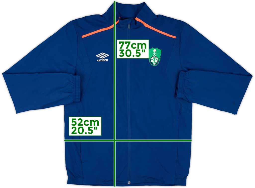 2018-19 Al Ahli Umbro Track Jacket - 9/10 - (M)