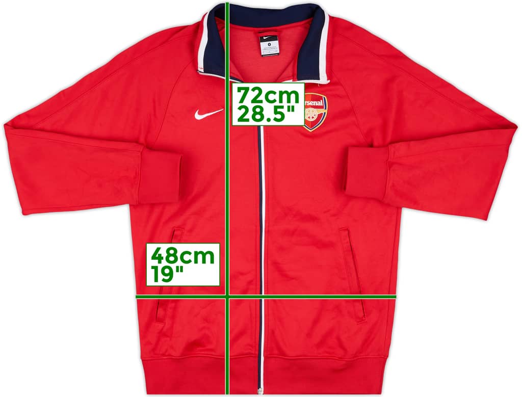 2012-13 Arsenal Nike Track Jacket - 9/10 - (S)