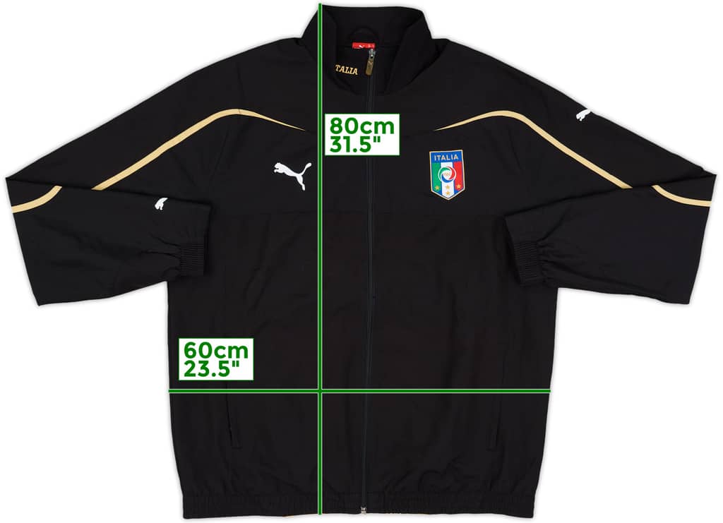 2010-11 Italy Puma Track Jacket - 8/10 - (L)