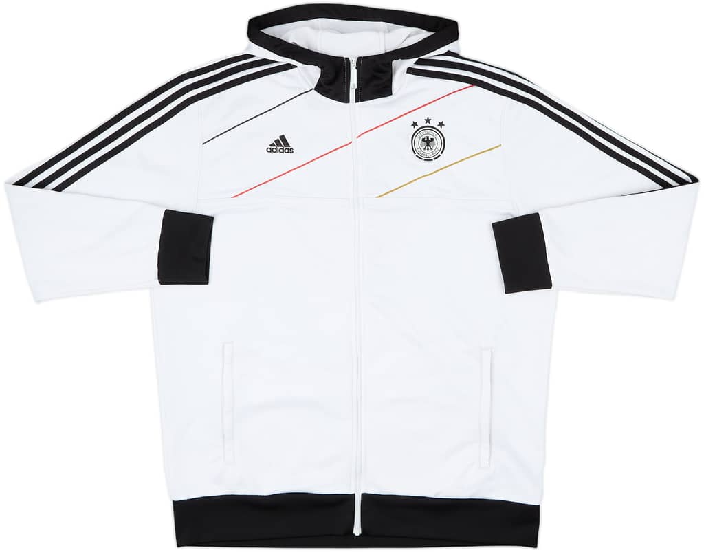 2012-13 Germany adidas Hooded Track Jacket - 8/10 - (XL)