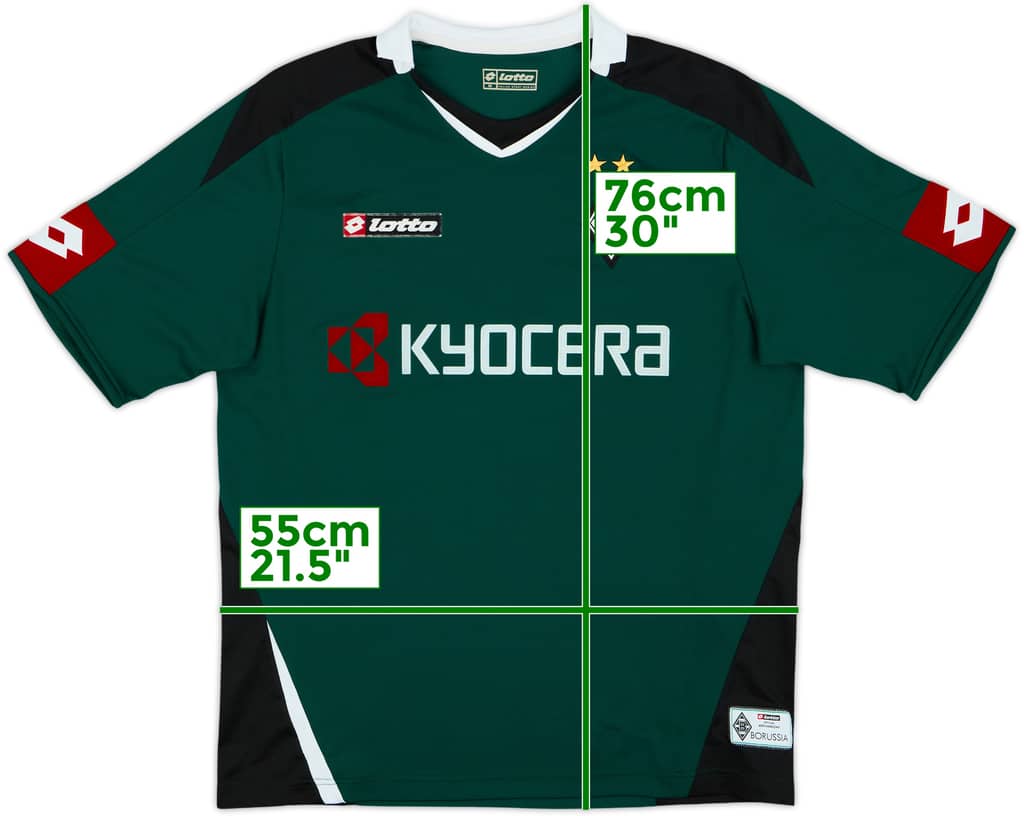 2007-08 Borussia Monchengladbach Away Shirt - 8/10 - (M)