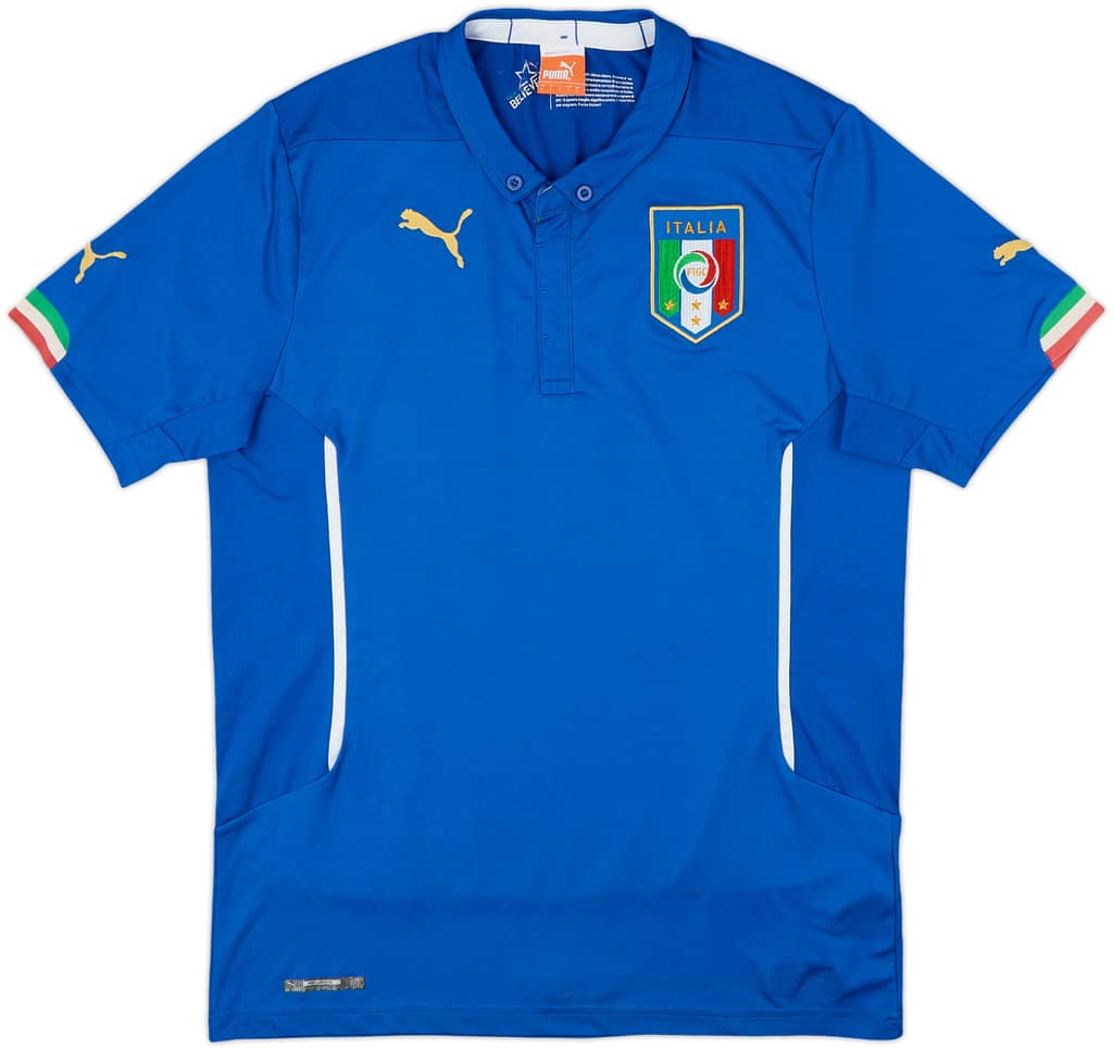 2014-15 Italy Home Shirt - 8/10 - (L)