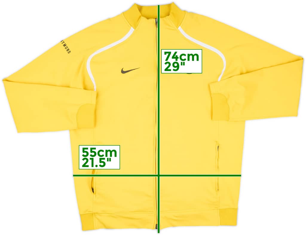 2006-07 Borussia Dortmund Nike Track Jacket - 8/10 - (L)