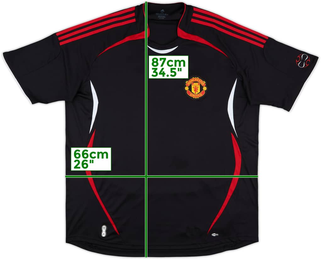 2021-22 Manchester United adidas Teamgeist Shirt - 9/10 - (XXL)