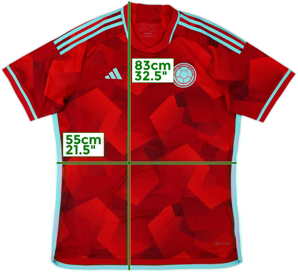 2022-23 Colombia Away Shirt - 10/10 - (XL)