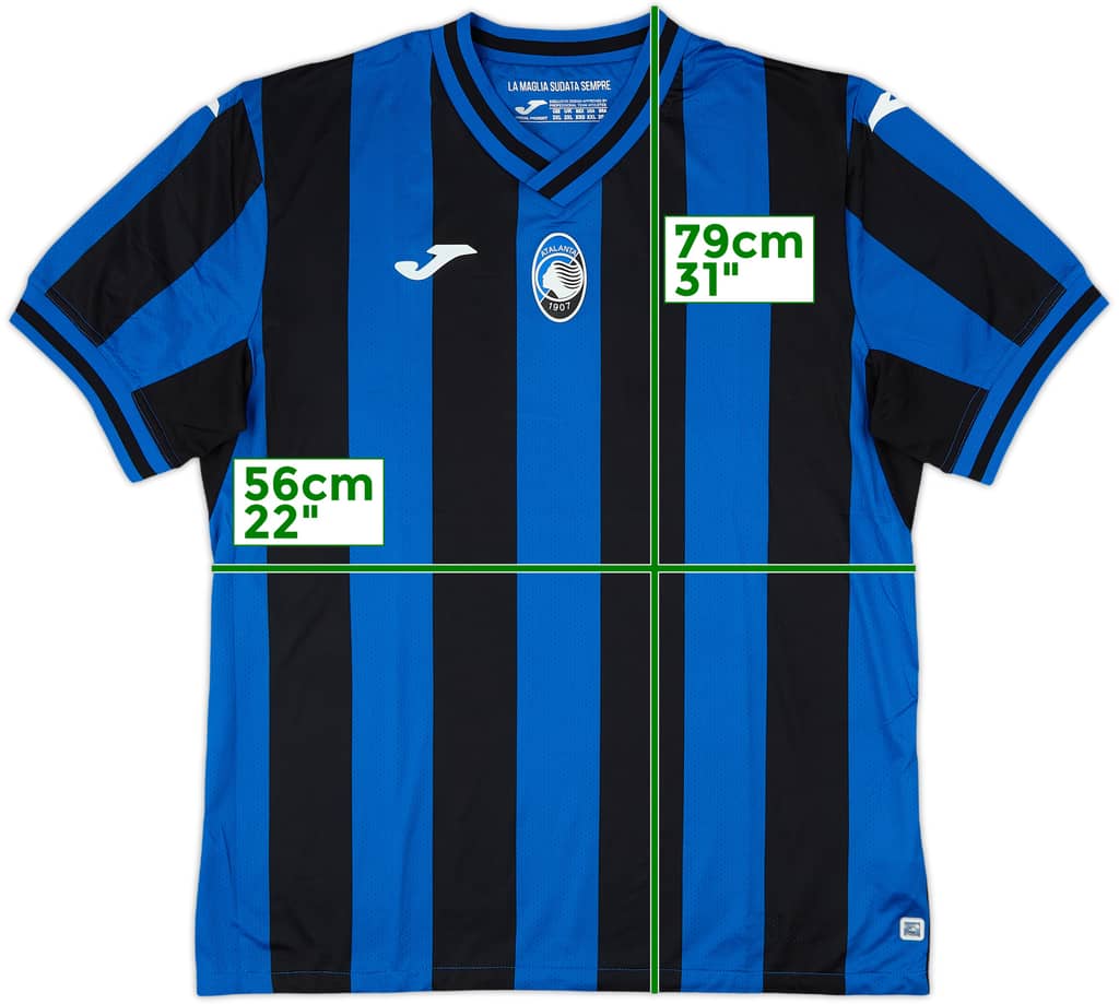 2022-23 Atalanta Home Shirt - 10/10 - (XXL)
