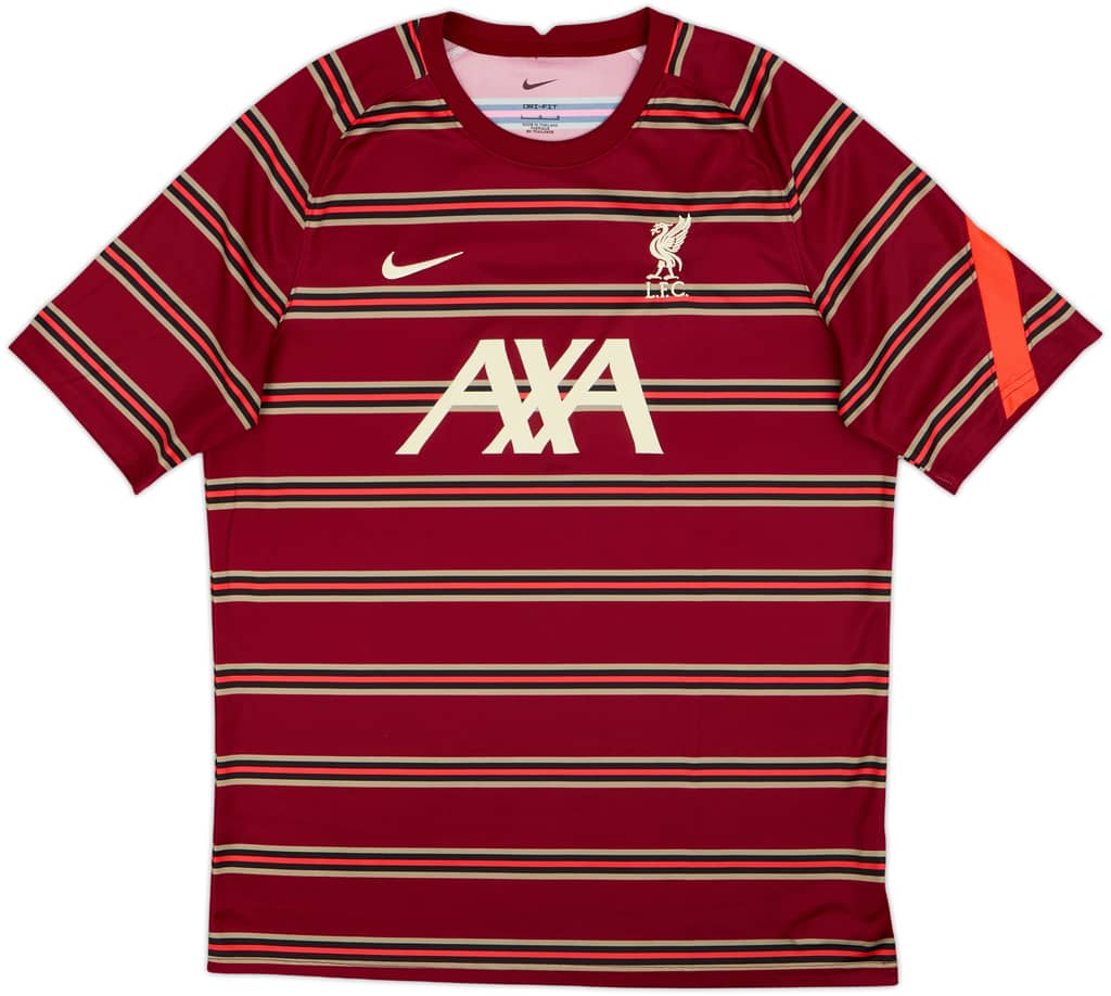 2021-22 Liverpool Nike Training Shirt - 8/10 - (L)