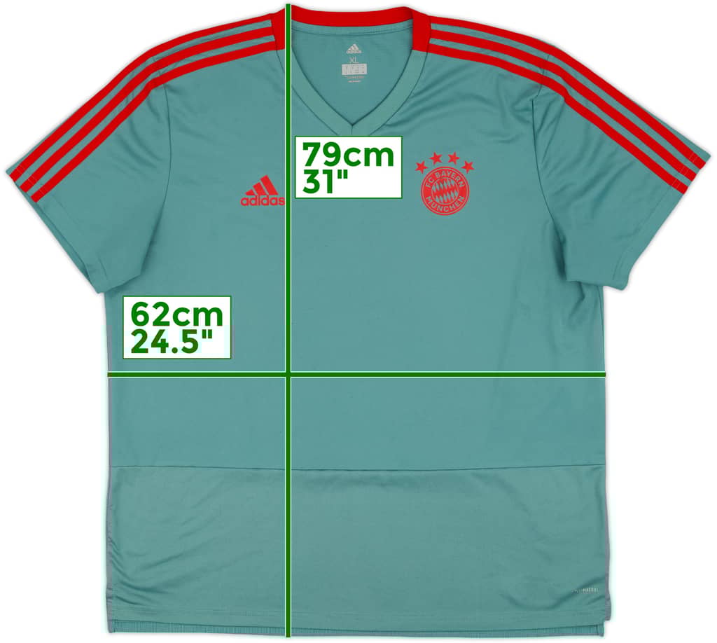 2018-19 Bayern Munich adidas Training Shirt - 8/10 - (XL)