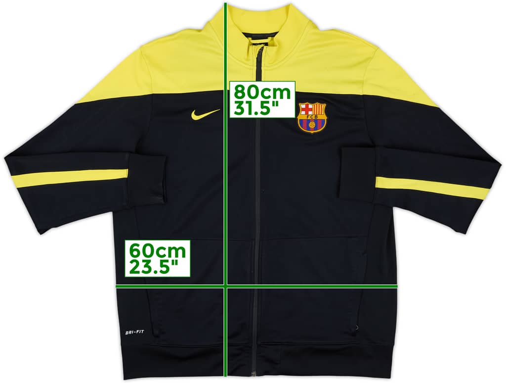 2013-14 Barcelona Nike Track Jacket - 8/10 - (XL)