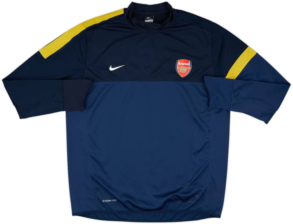 2012-13 Arsenal Nike Storm-Fit Drill Top - 8/10 - (XXL)