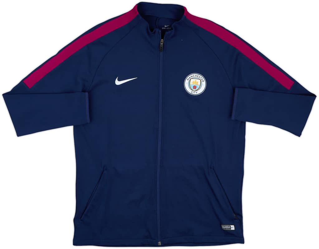 2017-18 Manchester City Nike Track Jacket - 9/10 - (L)