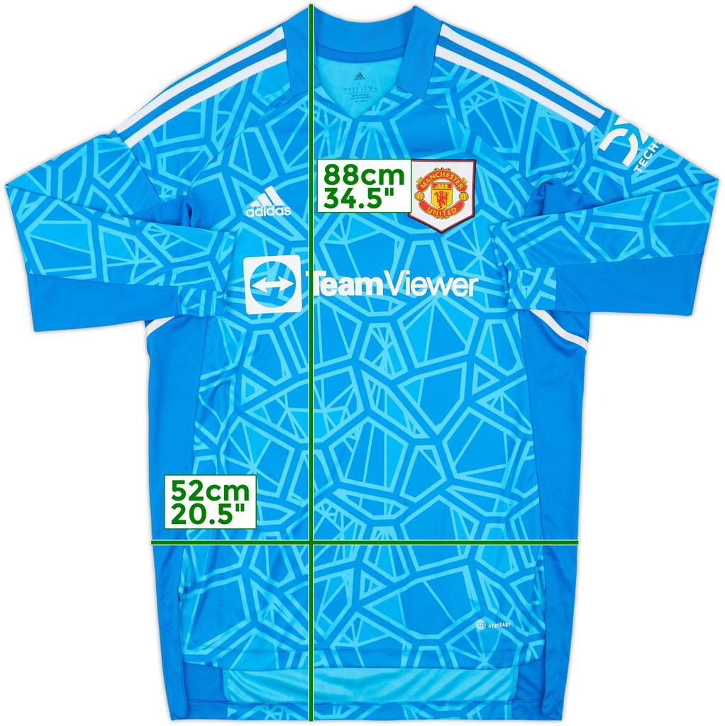 Camiseta de portero del Manchester United 2022-23 - 10/10 - (L)