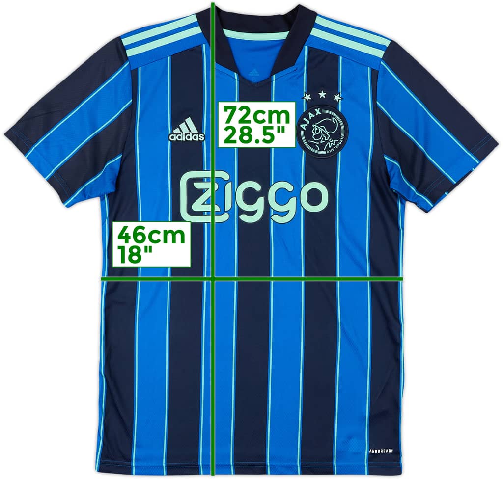 2021-22 Ajax Away Shirt - 7/10 - (S)
