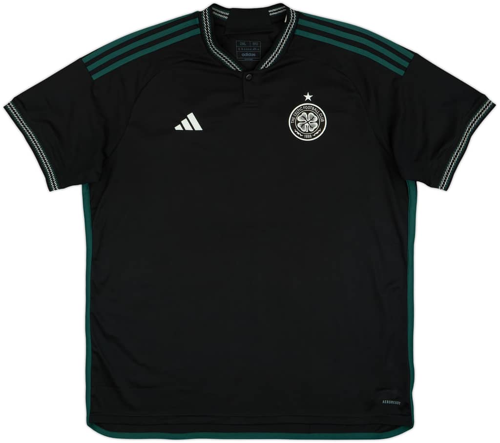 2023-24 Celtic Away Shirt - 8/10 - (XXL)