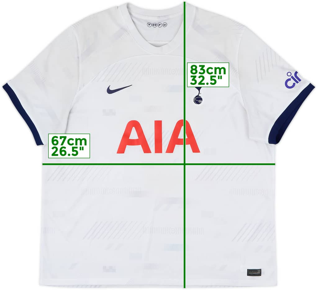2023-24 Tottenham Home Shirt - 4/10 - (3XL)