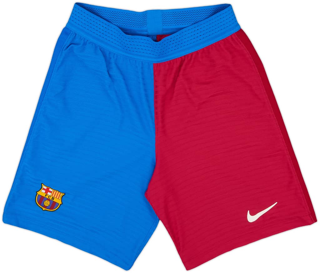 2021-22 Barcelona Authentic Home Shorts - 10/10 - (S)