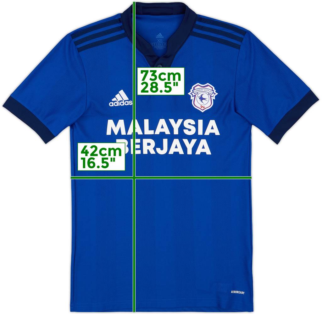 2021-22 Cardiff Home Shirt - 10/10 - (XS)