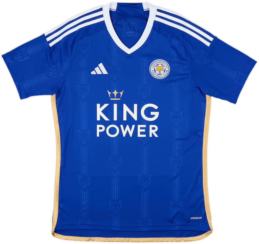 2023-24 Leicester Home Shirt - 10/10 - (M)
