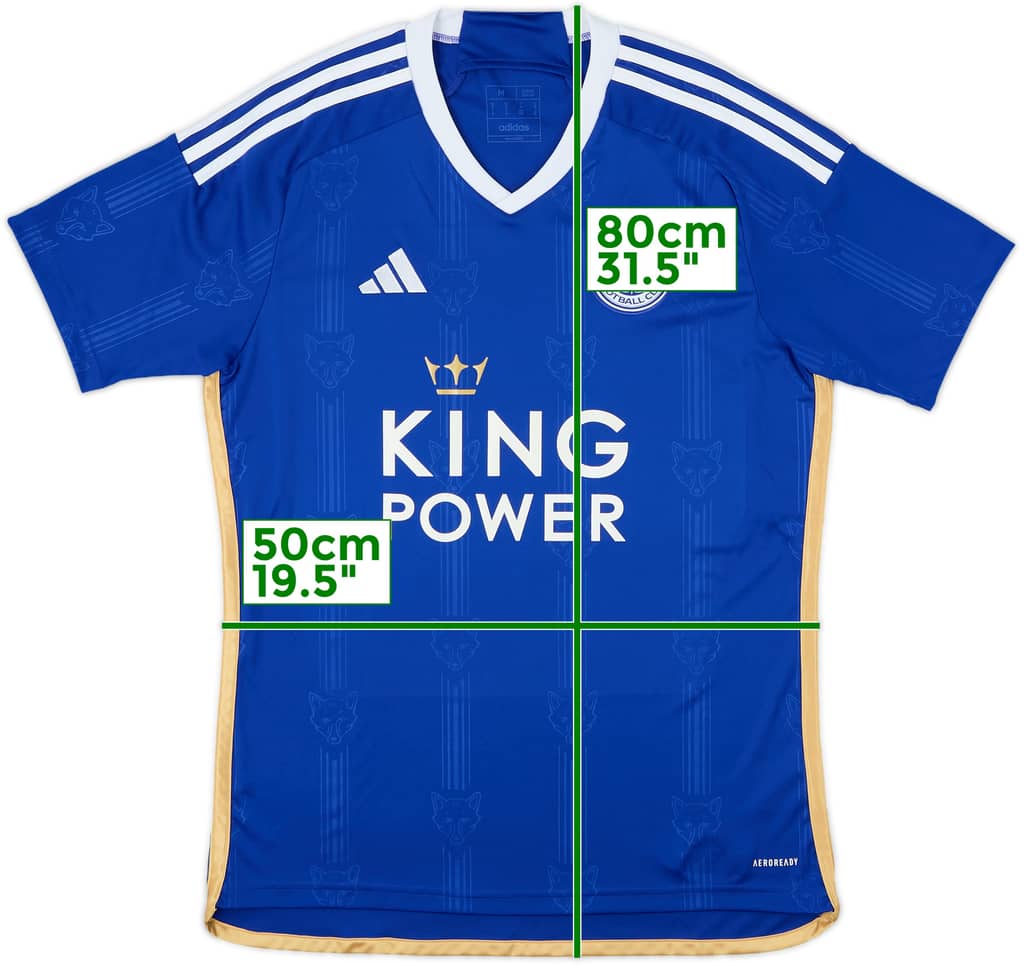 2023-24 Leicester Home Shirt - 10/10 - (M)