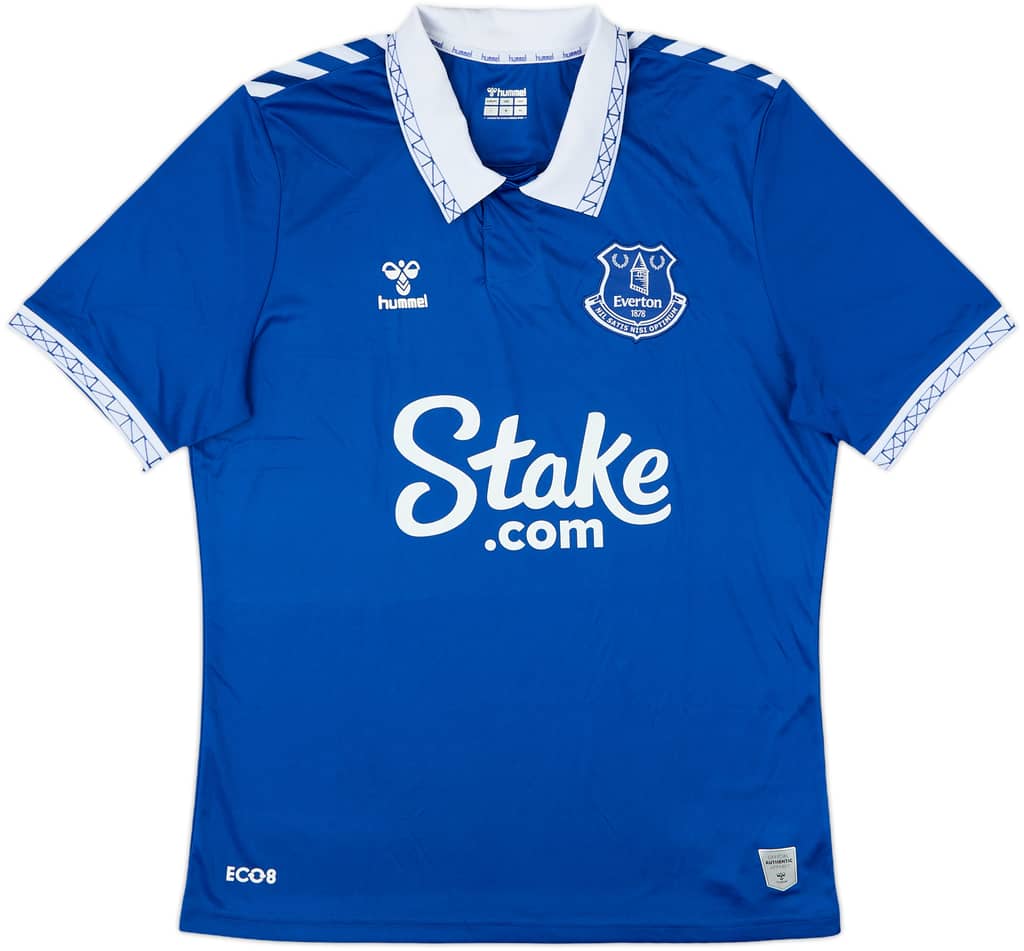 2023-24 Everton Home Shirt - 10/10 - (L)