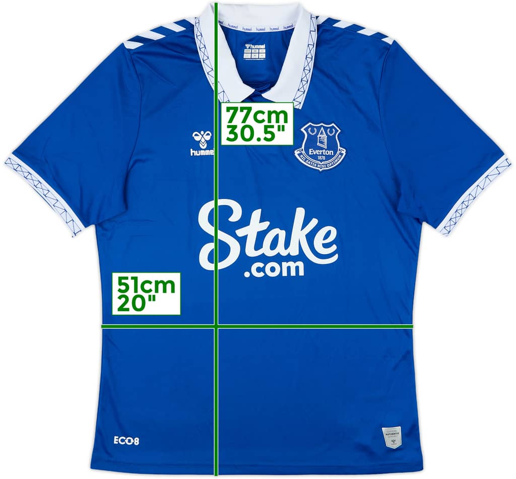 2023-24 Everton Home Shirt - 10/10 - (L)