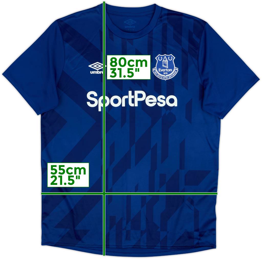 2019-20 Everton Umbro Training Shirt - 9/10 - (L)