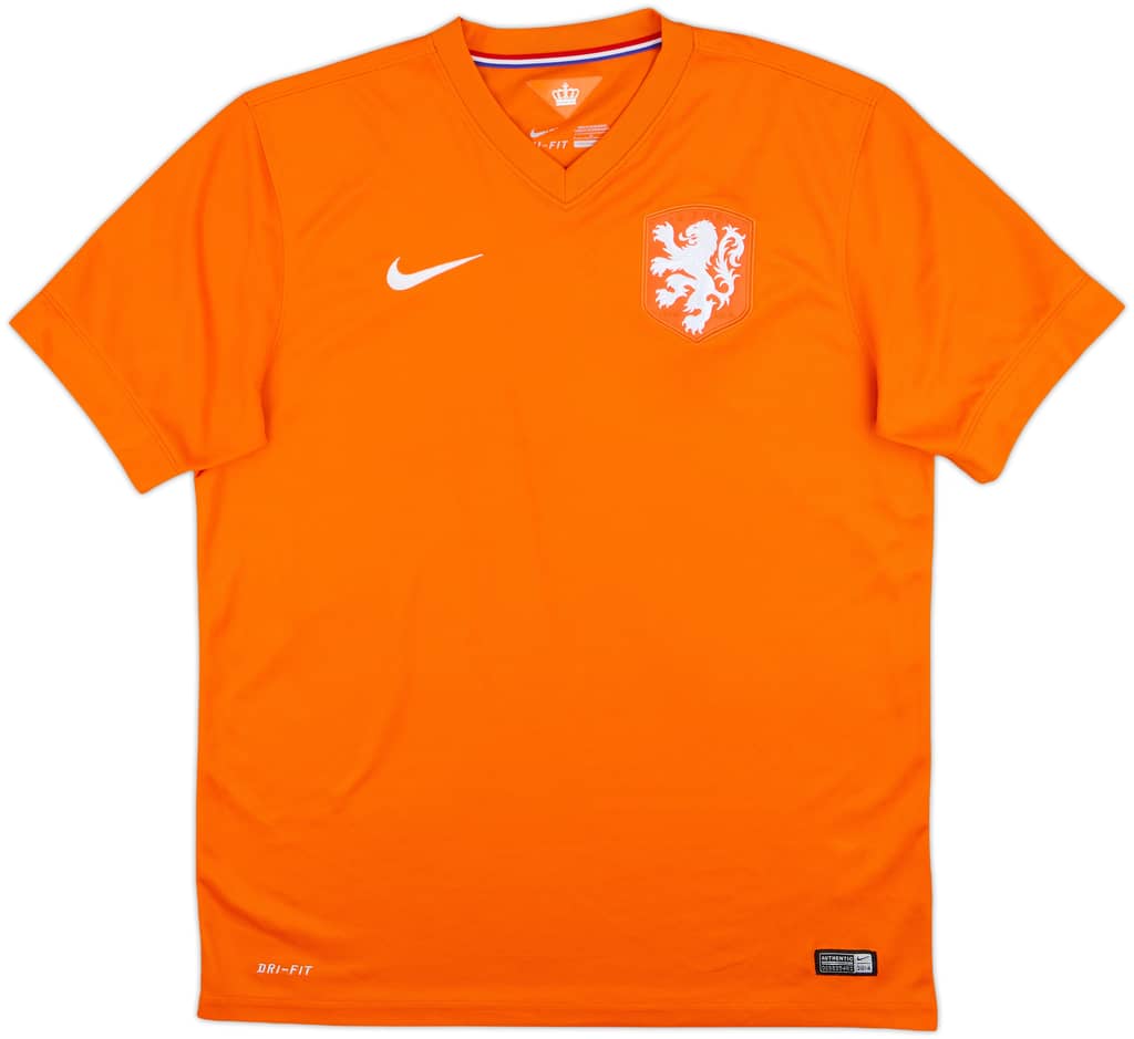 2014-15 Netherlands Home Shirt - 8/10 - (L)