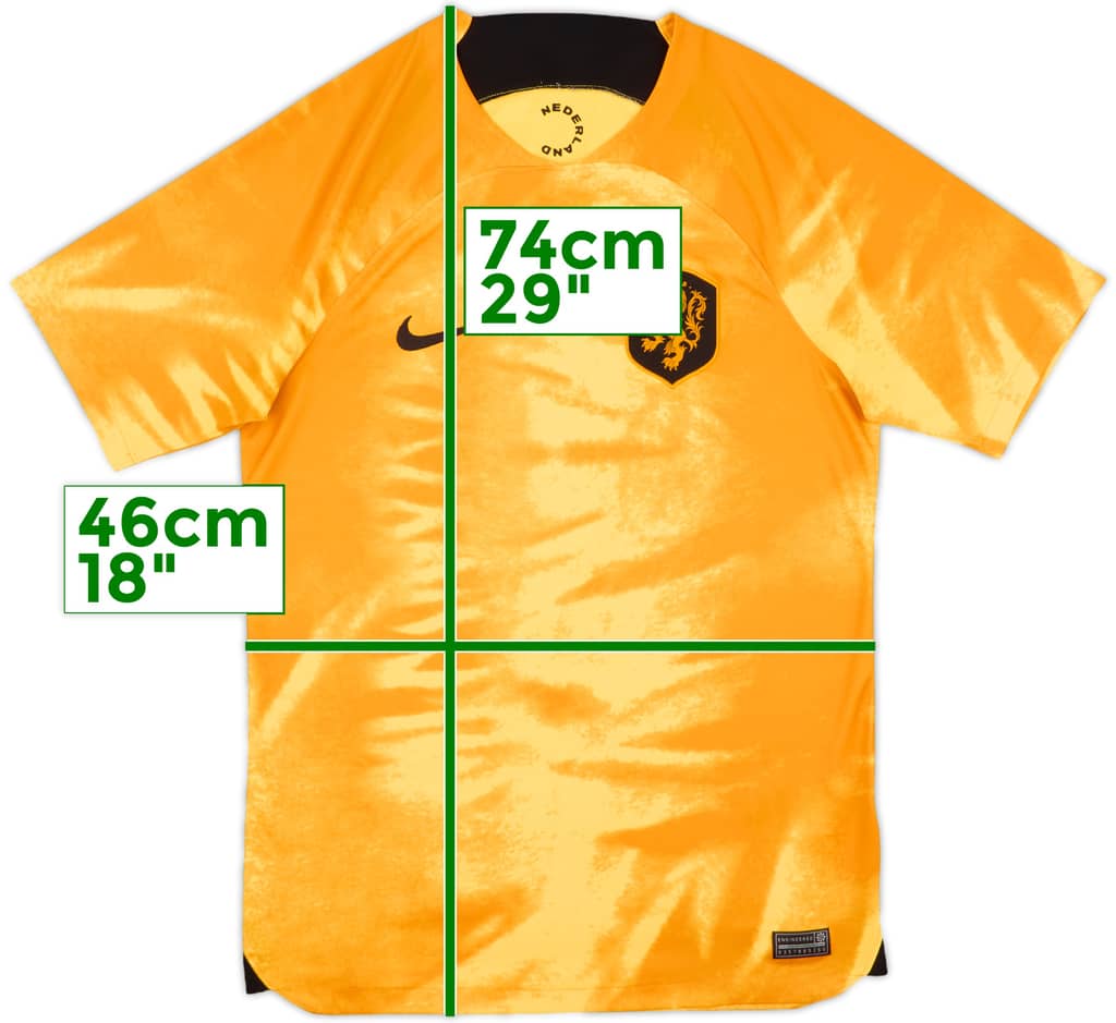 2022-23 Netherlands Home Shirt - 9/10 - (S)