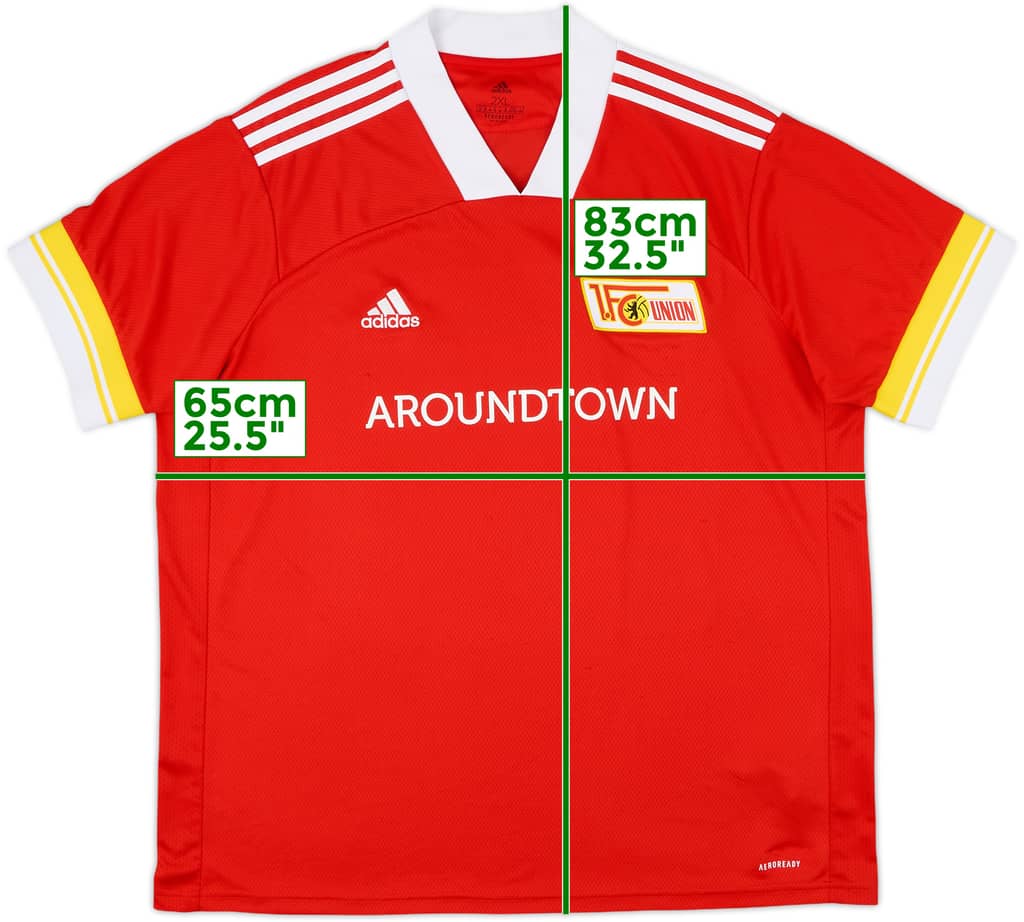 2020-21 Union Berlin Home Shirt - 8/10 - (XXL)