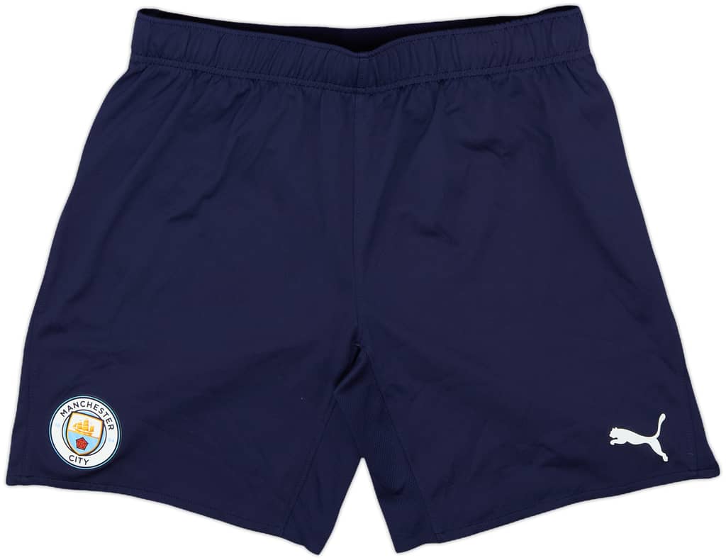 2021-22 Manchester City Puma Training Shorts - 9/10 - (L)