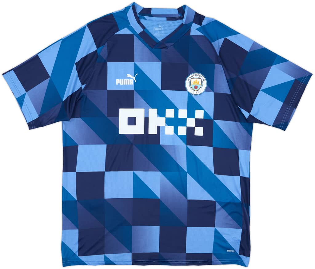 2022-23 Manchester City Puma Training Shirt - 9/10 - (XL)