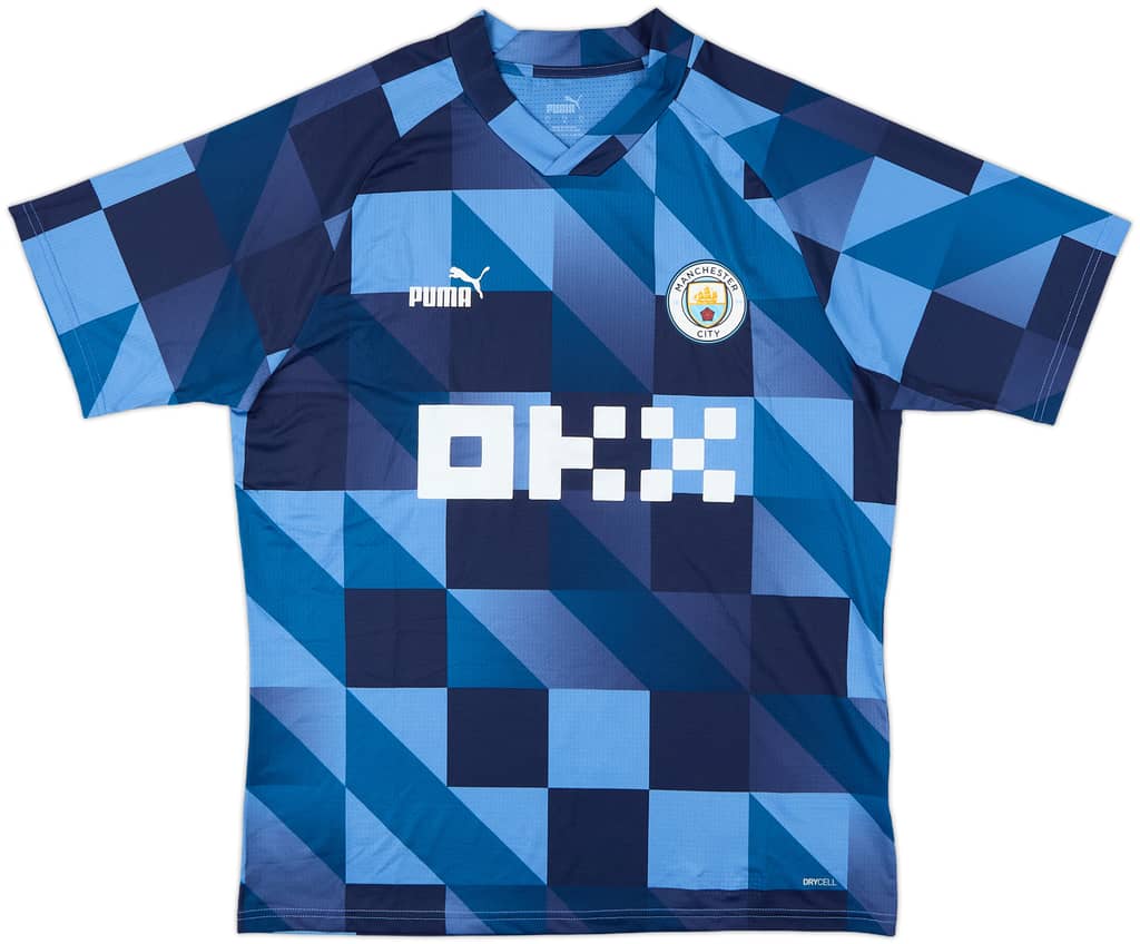 2022-23 Manchester City Puma Training Shirt - 9/10 - (L)