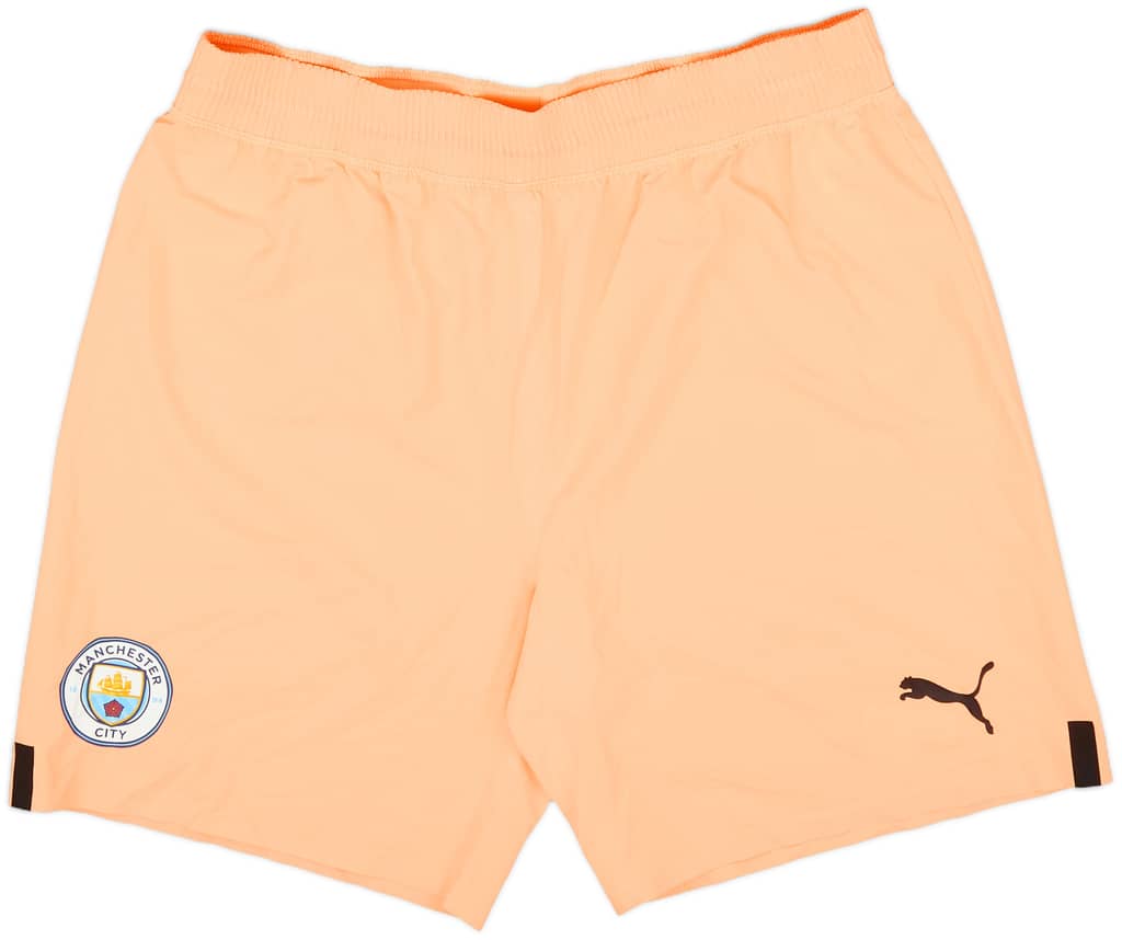 2022-23 Manchester City Player Issue GK Shorts - 10/10 - (L)