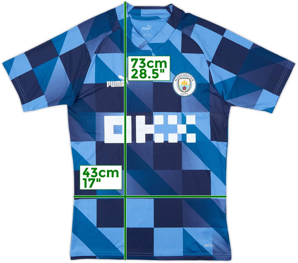 2022-23 Manchester City Puma Training Shirt - 10/10 - (S)