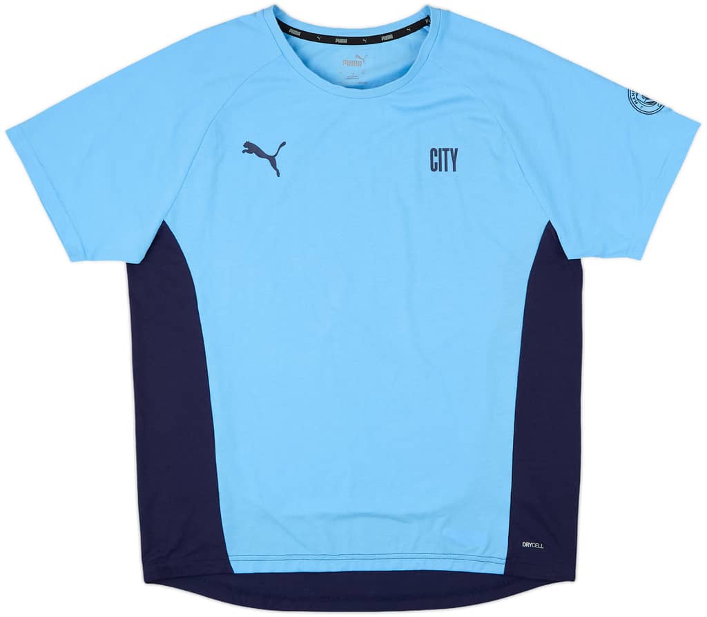 2020-21 Manchester City Puma Training Shirt - 8/10 - (XL)